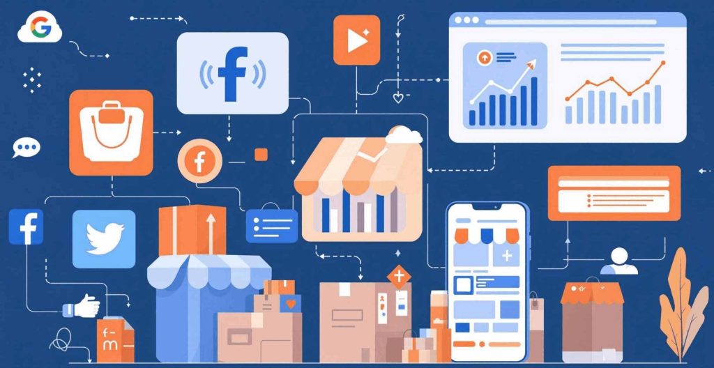 social media has transformed from a simple marketing channel into a complete shopping ecosystem