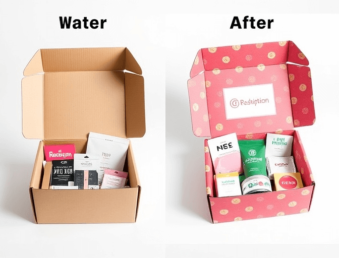 Before and After Custom Packaging Solutions
