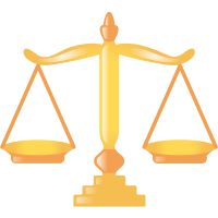 A balance scale symbolizing integrity and ethical business practices.