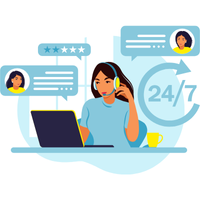 Professional Customer Support - 24/7 Multilingual Assistance